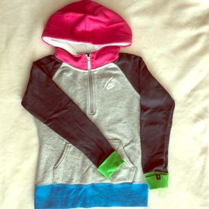 Nike 1/2 zip hoodie